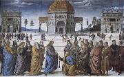 Pietro Perugino Christian kingdom of heaven will be the key to St. Peter's France oil painting artist